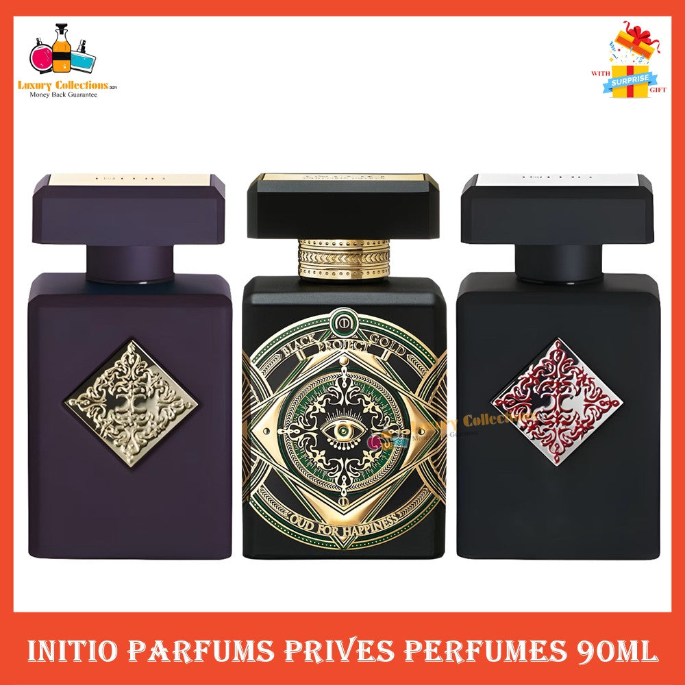 % Initio Oud for Happiness / Greatness / Absolute/ Delight / Side Effect / Musk Therapy / Atomic Rose / Mystic EDP 90ml