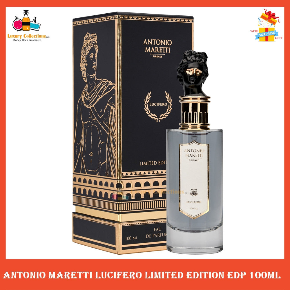 % Antonio Maretti Lucifero Limited Edition EDP 100ml Perfume for Men