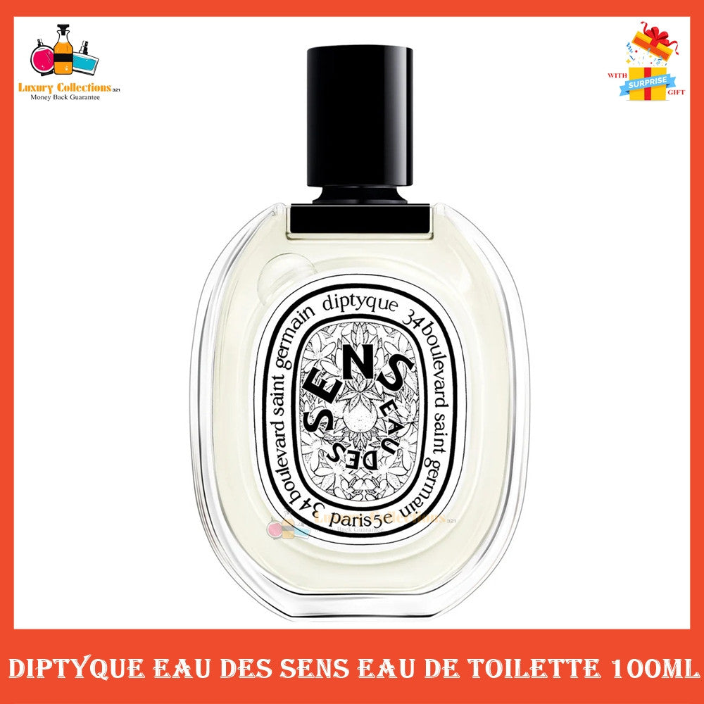 % Diptyque Eau Des Sens Eau de Toilette 100ml Perfume