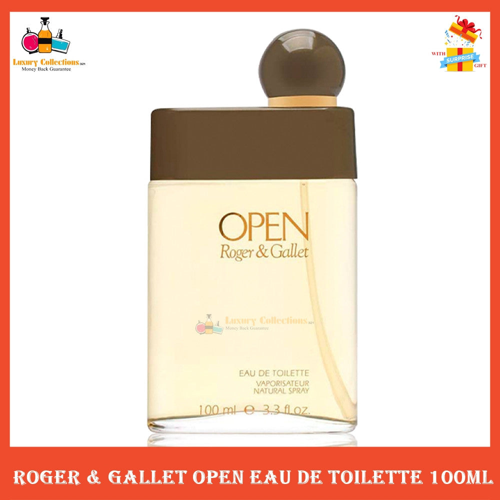 Roger & Gallet Open EDT 100ml Perfume for Men