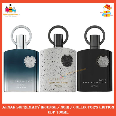 % Afnan Supremacy Noir / Incense / Collector's Edition Eau de Parfum 100ml