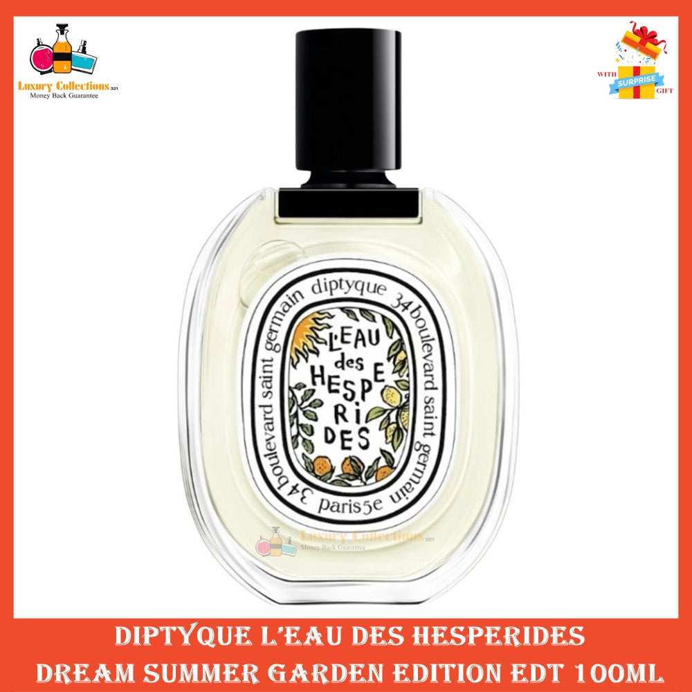 % Diptyque L’Eau des Hesperides Dream Summer Garden Edition EDT 100ml Perfume