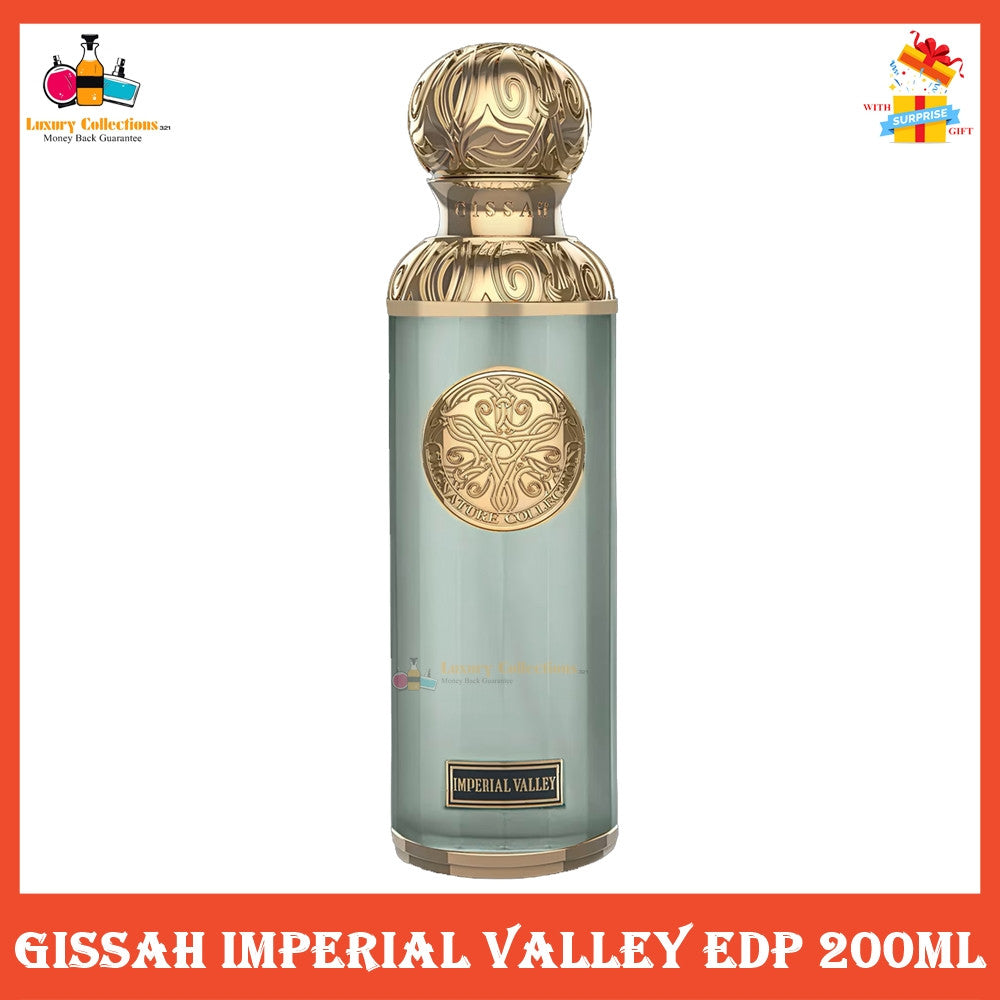 % Original Gissah Imperial Valley Eau de Parfum 200ml for Men & Women