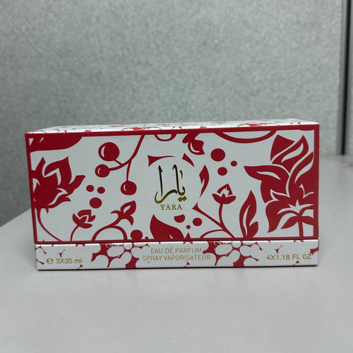 % 4in1 Lattafa Yara Eau de Parfum Gift Set 4x35ml (Pink Box)