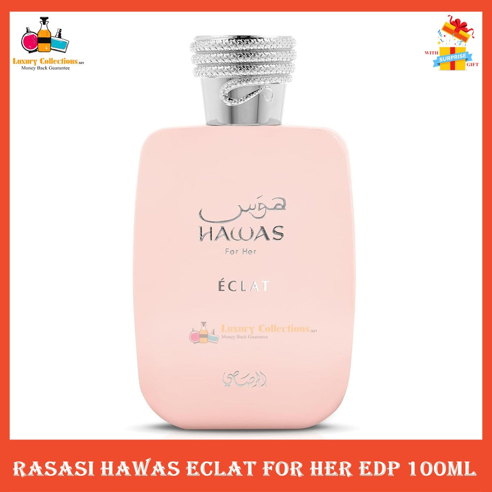% Rasasi Hawas Eclat for Her Eau de Parfum 100ml