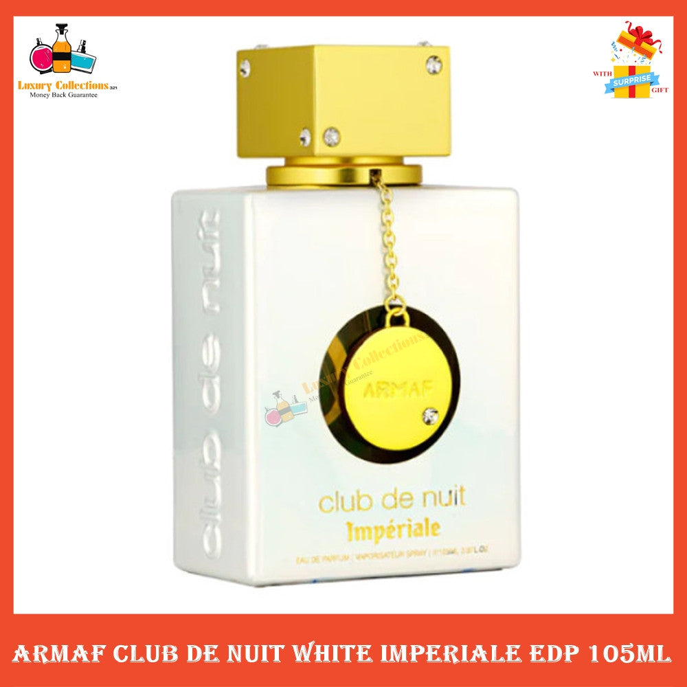 % Armaf Club de Nuit White Imperiale EDP 105ml Perfume for Women