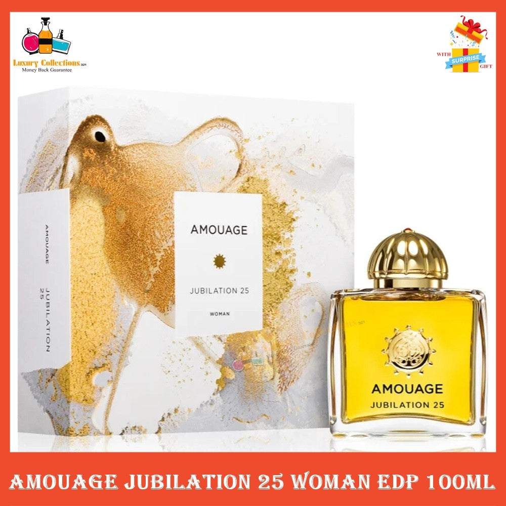 % Amouage Jubilation 25 Woman EDP 100ml Perfume for Women