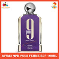 % Afnan 9pm Pour Femme EDP 100ml Perfume for Her