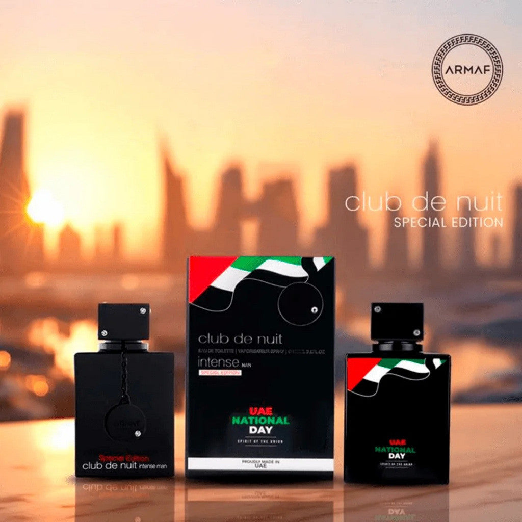 % Armaf Club De Nuit Intense Man Special Edition UAE National Day EDT 105ml Perfume