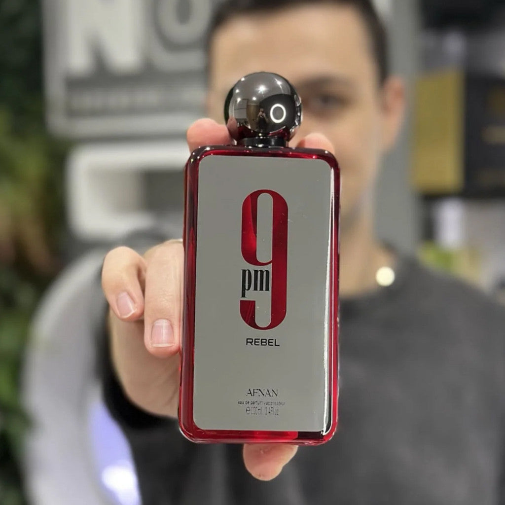 % Afnan 9pm Rebel Eau de Parfum 100ml for Men & Women