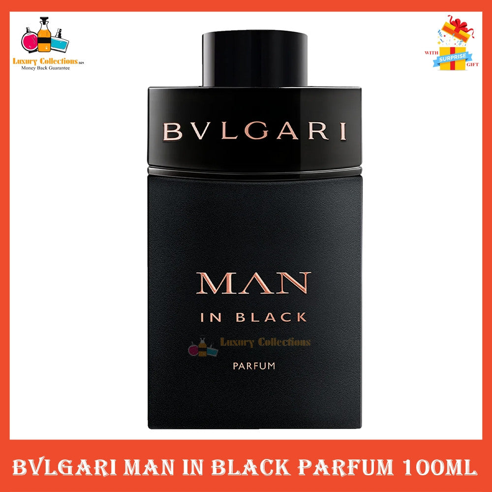 % BvI Man In Black Parfum 100ml for Him