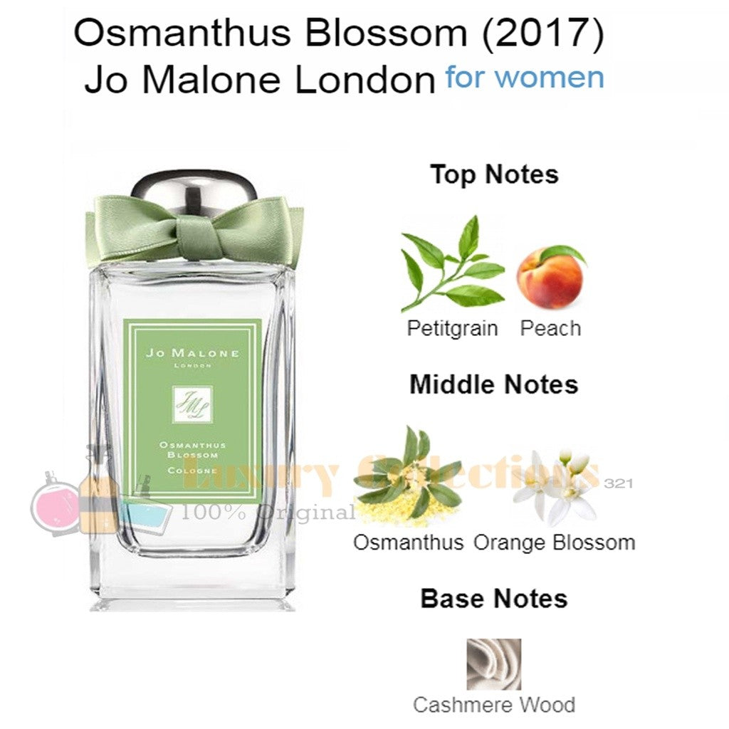 Jo Malone London Rose & Magnolia / Osmanthus Blossom (2017) / Plum Blossom (2017) / Sakura Cherry Blossom Limited 100ml