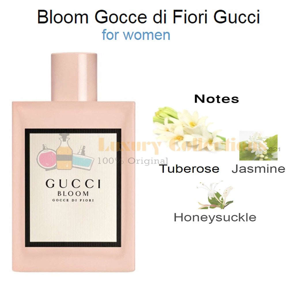Gcuci Bloom Acqua di Fiori / Profumo Di Fiori / Ambrosia di Fiori / Nettare Di Fiori / Gocce di Fiori / EDT / EDP 100ml