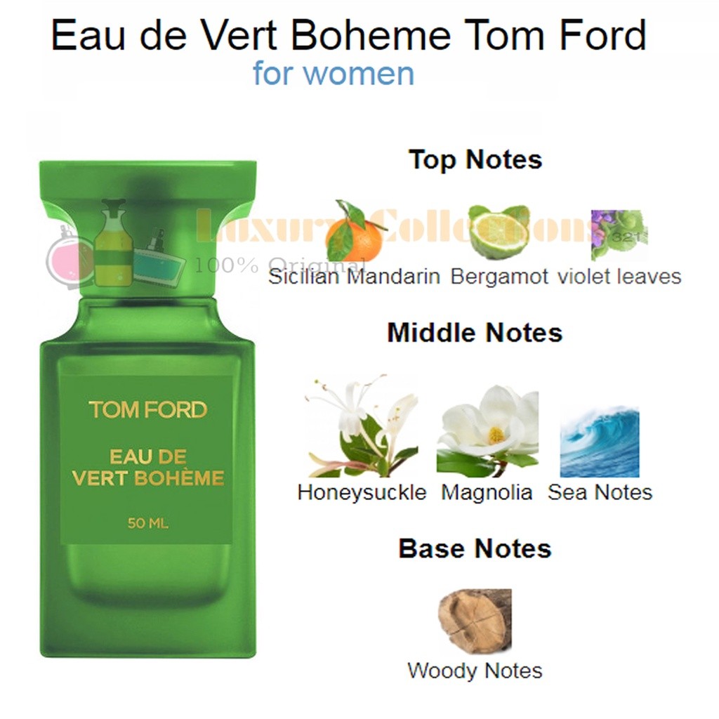 Tom Ford Neroli Portofino Acqua / Eau de Vert Boheme / Sole di Positano / Fleur de Portofino / Eau de Jasmin Rouge 50ml