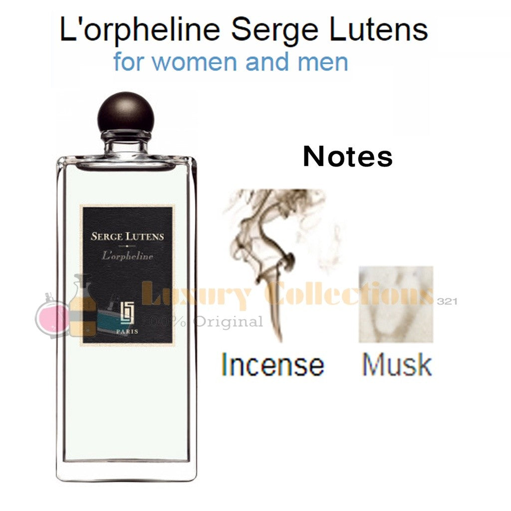 Ori Serge Lutens Feminite du Bois / L'orpheline / Nuit de Cellophane / La Fille de Berlin Eau de Parfum 100ml