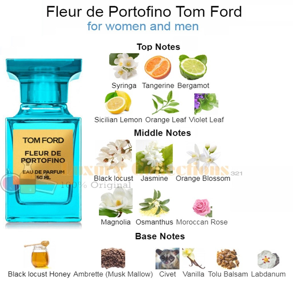 % Tom Ford Costa Azzurra / Mandarino di Amalfi Acqua / Neroli Portofino Acqua / Fleur de Portofino 100ml