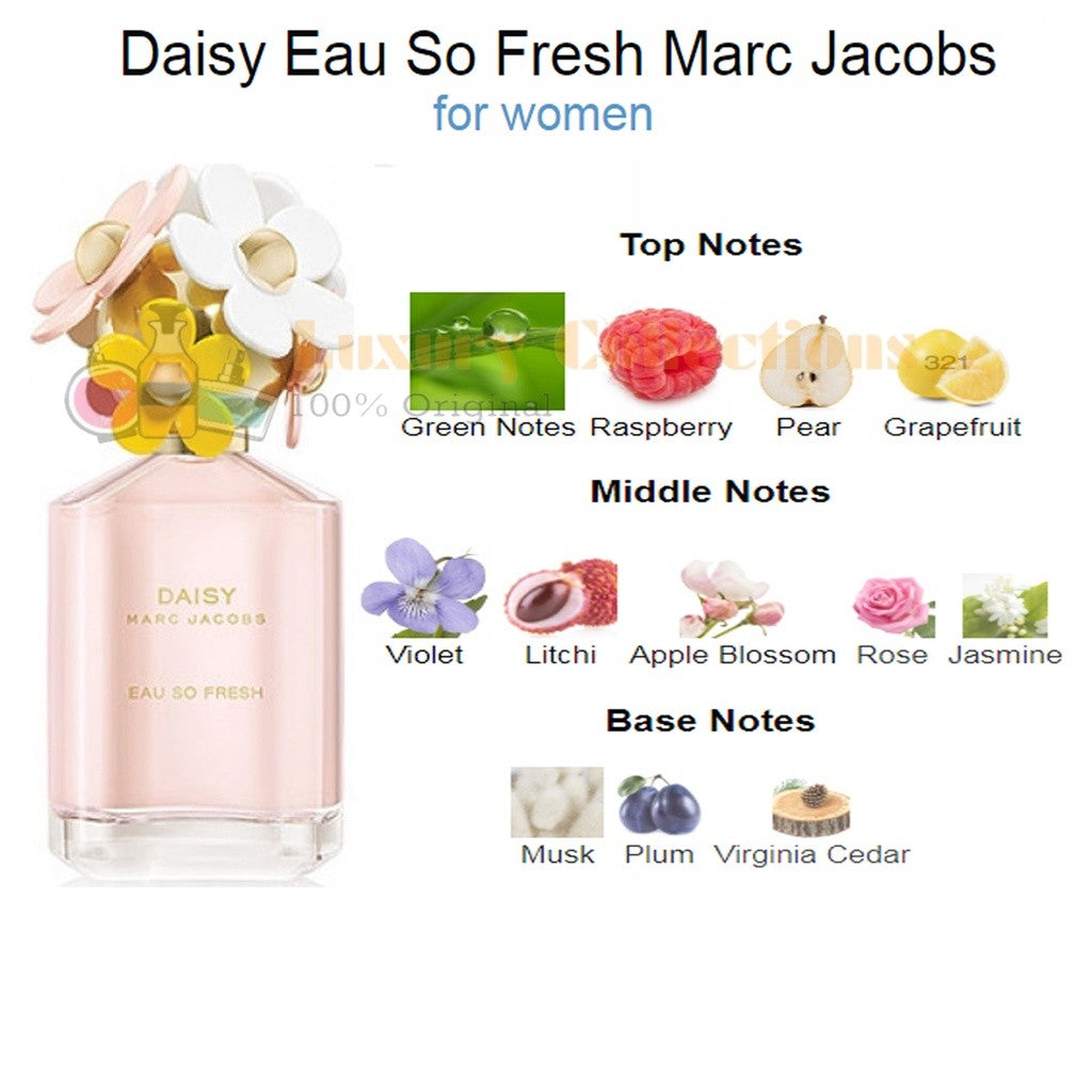 Marc Jacobs Daisy Eau So Fresh Spring / Daze / Skies Eau de Toilette 75ml for Women