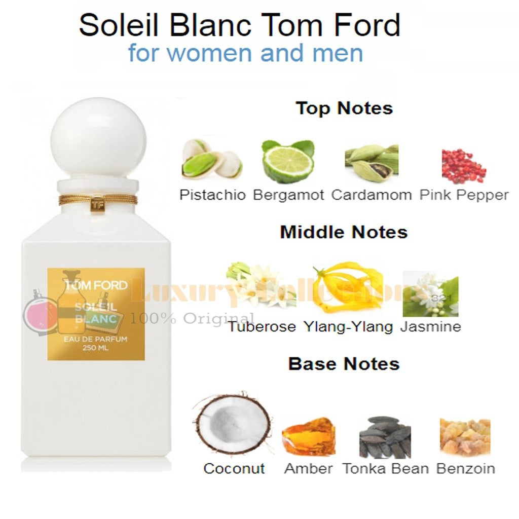 Tom Ford Soleil Brulant / Eau de Soleil Blanc / White Suede / Soleil Blanc / Soleil de Feu EDP 100ml