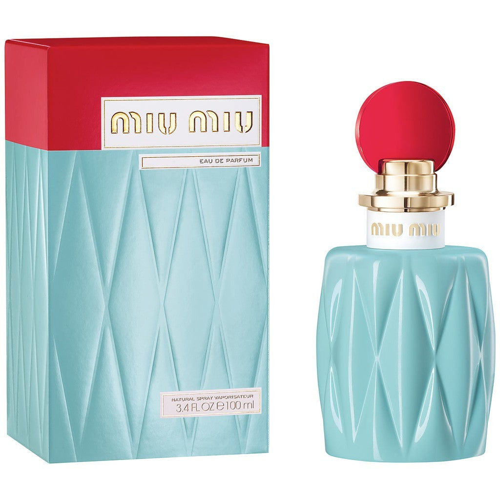 % Miu Miu Fleur D’Argent / Fleur de Lait / L’Eau Rosee / L’Eau Bleue / Eau de Parfum 100ml for Women