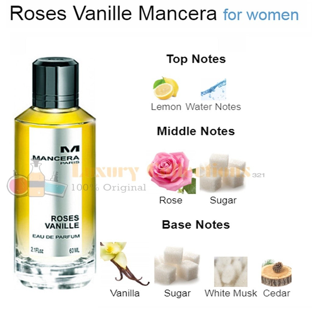 Mancera Cedrat Boise / Roses Vanille / Gold Intensive Aoud / Pearl / Purple Flowers EDP 120ml Perfume