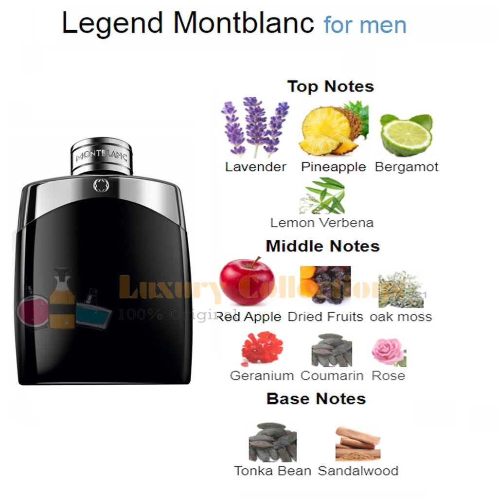 % Original Montblanc Legend Edt / EDP 100ml Perfume For Men