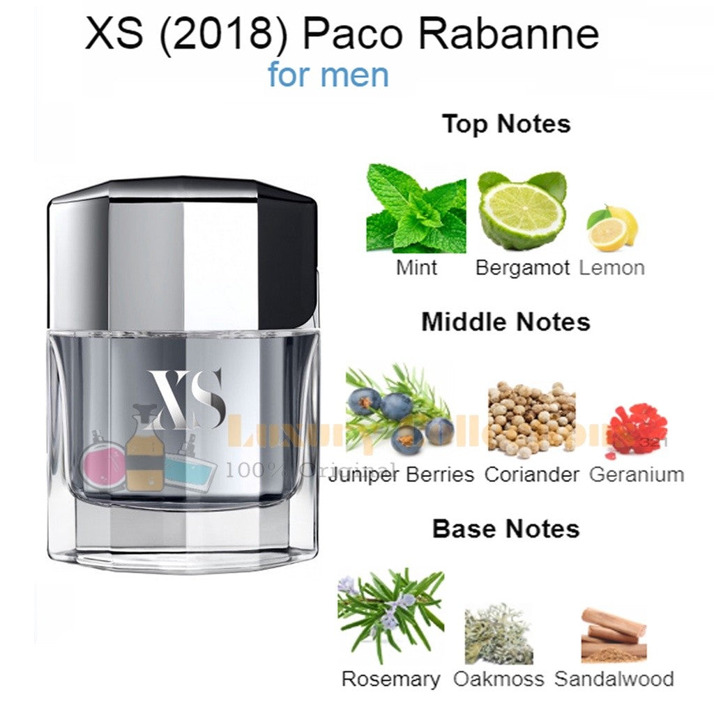 Paco Rabanne Pure XS / Black XS (2018) Eau de Toilette 100ml for Men