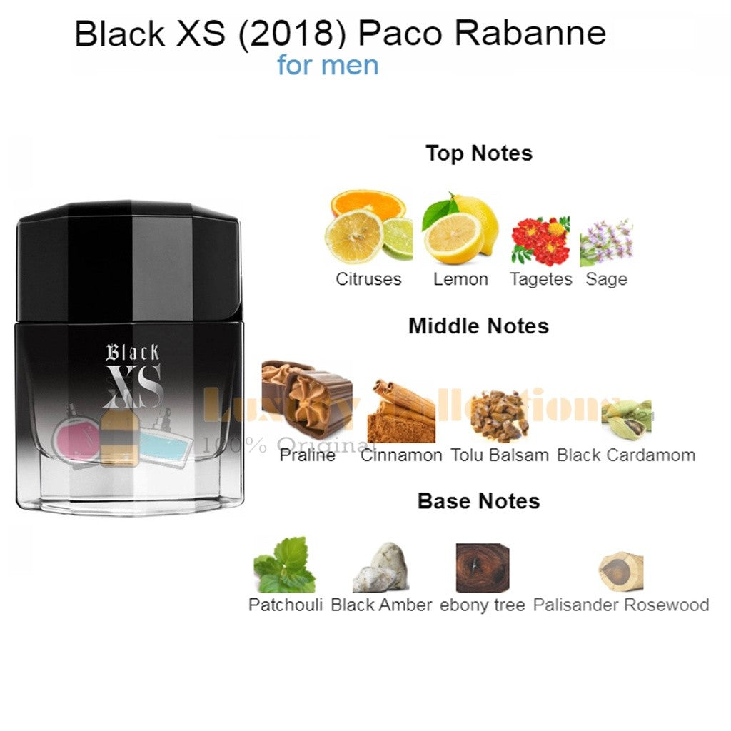 Paco Rabanne Pure XS / Black XS (2018) Eau de Toilette 100ml for Men