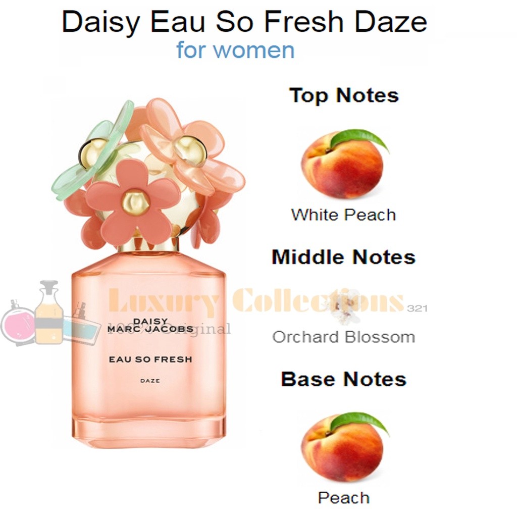 Marc Jacobs Daisy Eau So Fresh Spring / Daze / Skies Eau de Toilette 75ml for Women