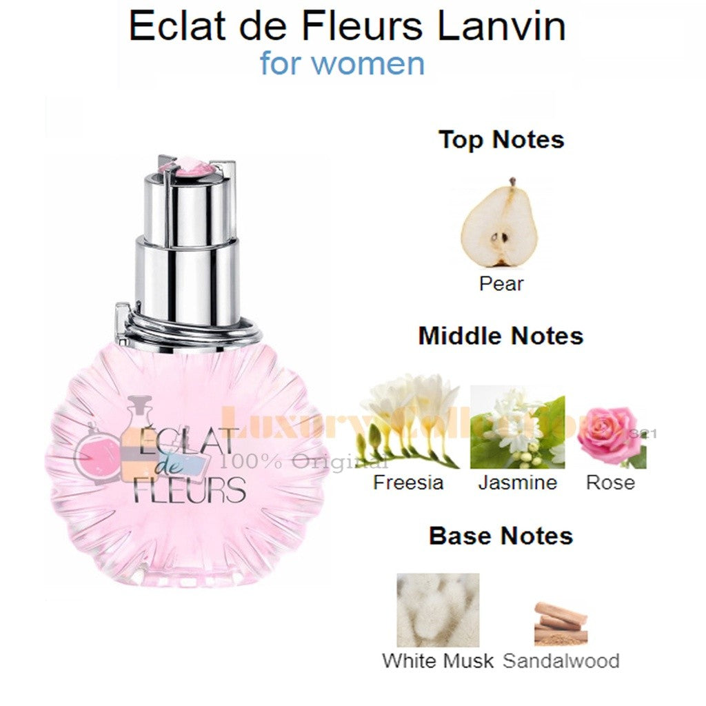 Lanv!n Eclat d’Arpege / Eclat d'Arpege Sheer / Eclat de Fleurs 100ml for Women