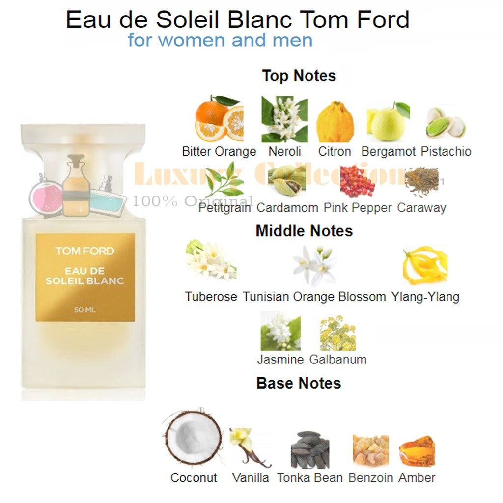 Tom Ford Rose Prick / Lavender Extreme / Eau de Soleil Blanc / Soleil Neige / Soleil Blanc / Soleil de Feu 50ml