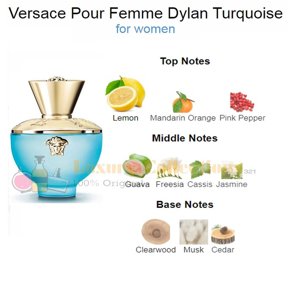 Vers@ce Pour Femme Dylan Blue / Turquoise / Purple 100ml for Women