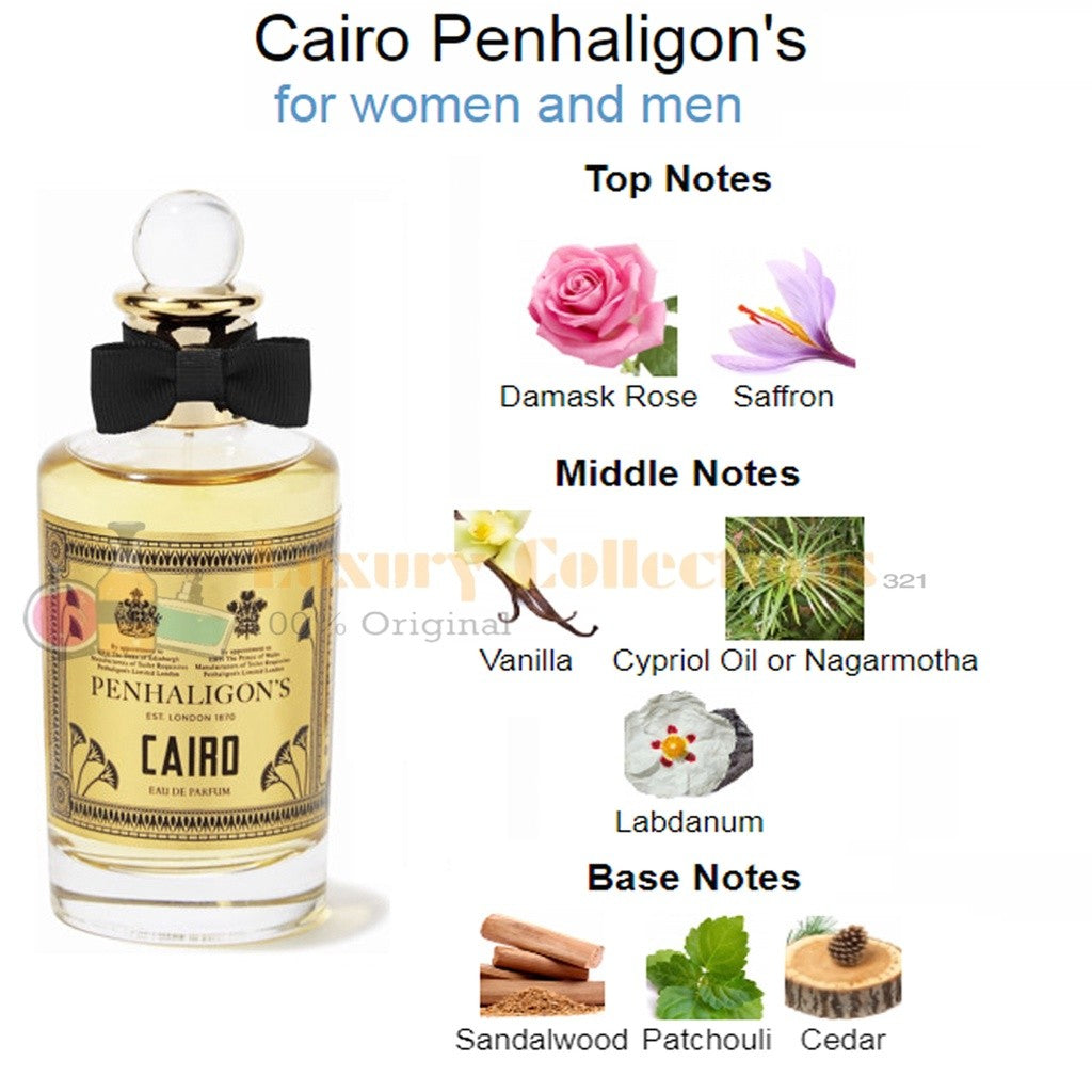 % PenhaIigon's Elisabethan Rose / Opus 1870 / Cairo / Luna / Empressa / Blenheim Bouquet 100ml for Men & Women