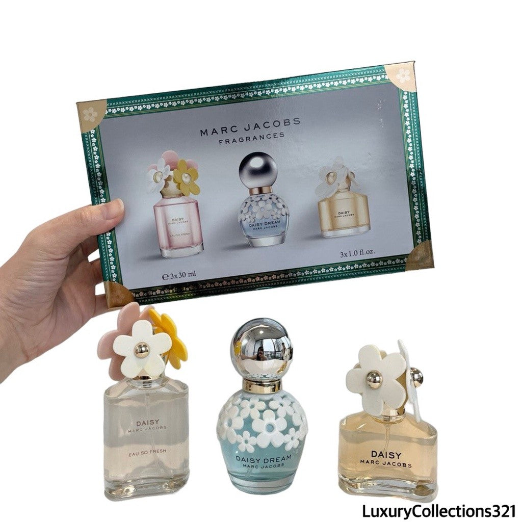 % Marc Jacob Daisy / Decadence Perfume gift Set 3in1
