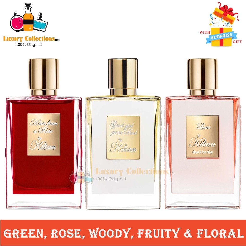 By Kilian A Kiss from a Rose / Love Don't Be Shy / Good Girl Gone Bad / Straight to Heaven EDP 50ml