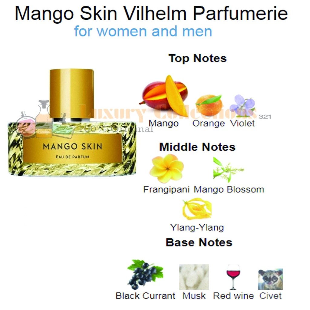 Vilhelm Parfumerie Dear Polly / Mango Skin Eau de Parfum 100ml for Men & Women