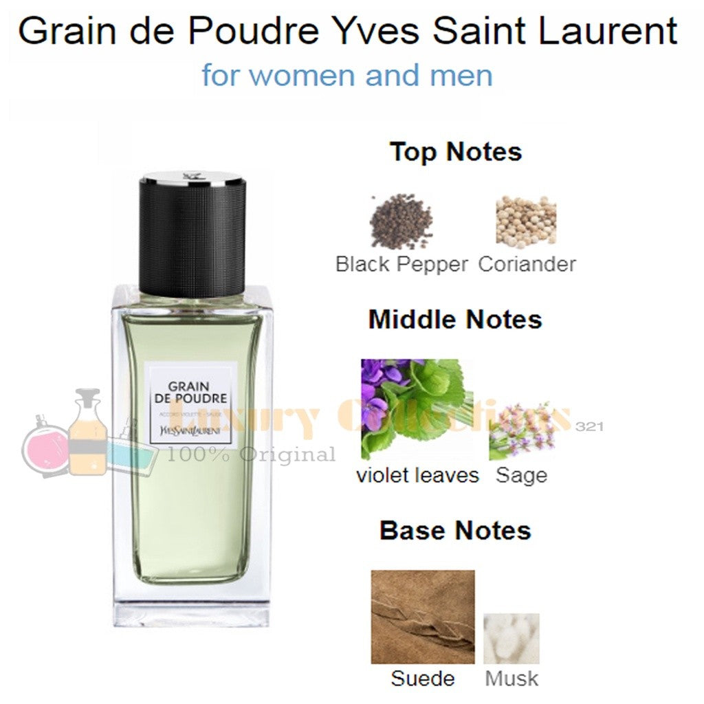 % Y sI Tuxedo / Saharienne / Blouse / Grain de Poudre EDP 75ml for Men & Women