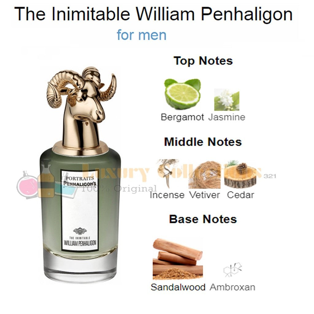 Penhaligon's Roaring Radcliff 75ml / The Duke / William Penhaligon / The Tragedy of Lord George / Cousin Matthew