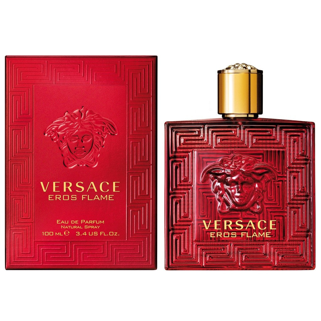 Combo 100ml 2Pcs ( Verssce Eros EDT + Eros Flame EDP ) Perfume For Men