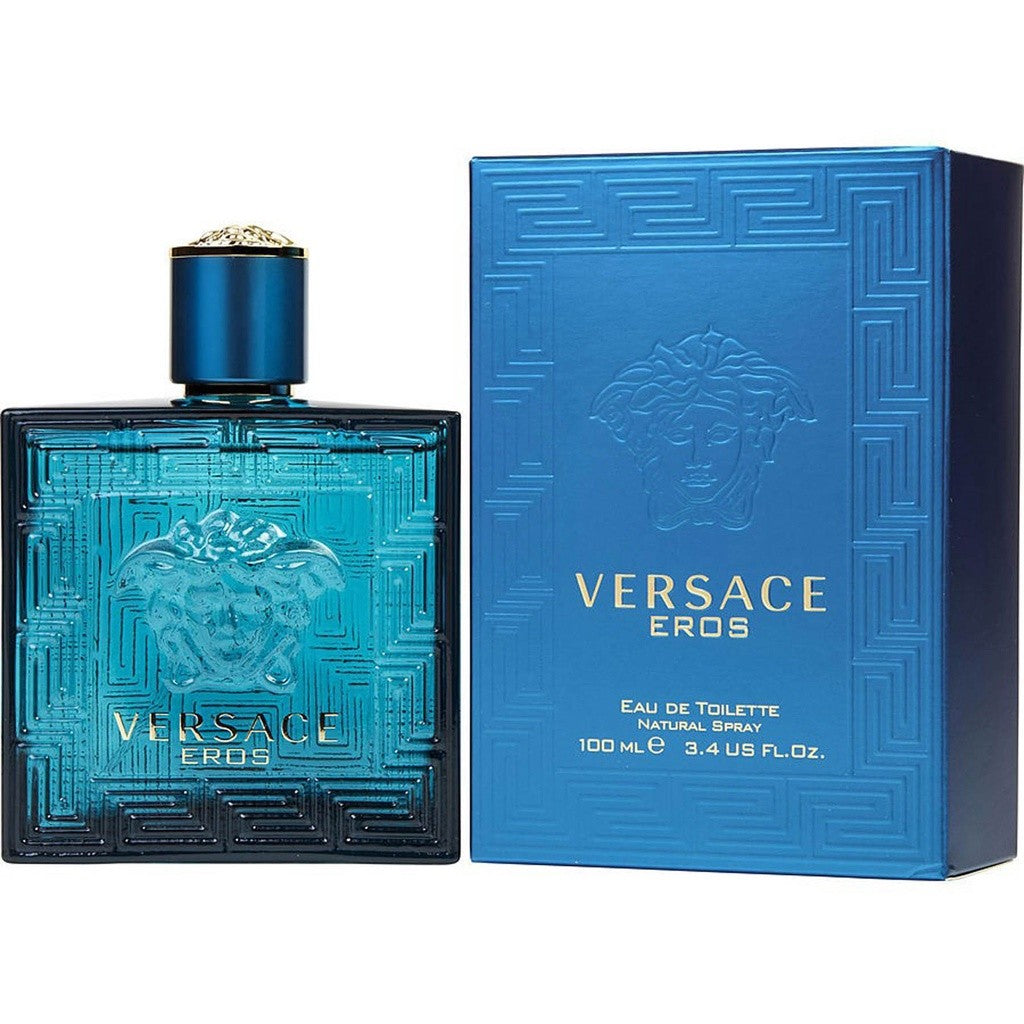 Combo 100ml 2Pcs ( Verssce Eros EDT + Eros Flame EDP ) Perfume For Men