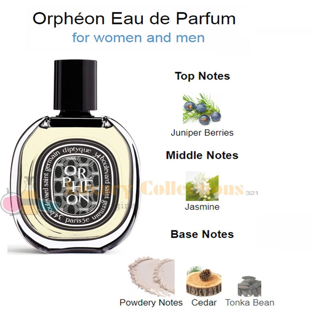 % Diptyque Do Son / Tam Dao / Philosykos / Orpheon / Fleur de Peau Eau de Parfum 75ml for Men & Women