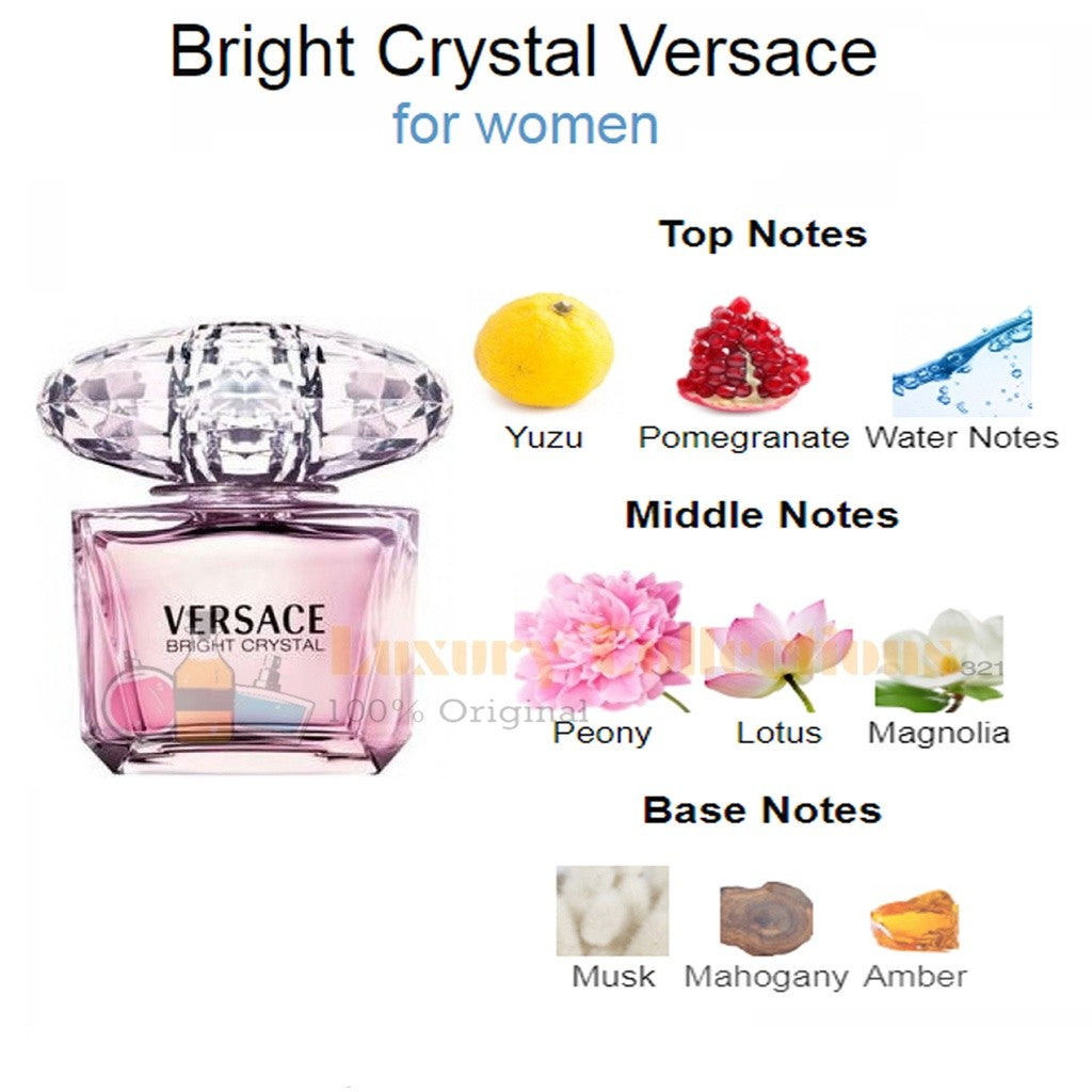 [Combo 2Pcs] Verssce Dylan Blue Pour Homme 100ml + Bright Crystal EDT 90ml