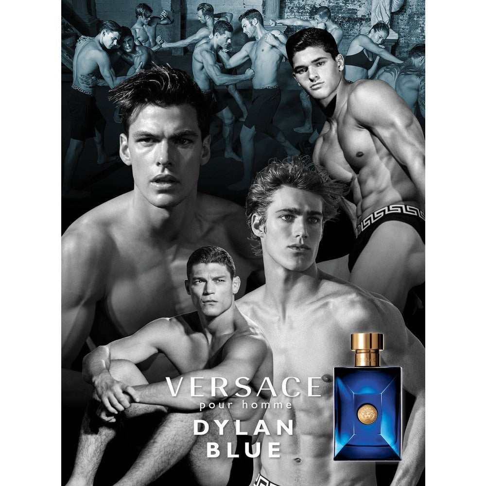 [Combo 100ml 2Pcs] Verssce Dylan Blue Pour Homme EDT Men + Pour Femme Parfum Women