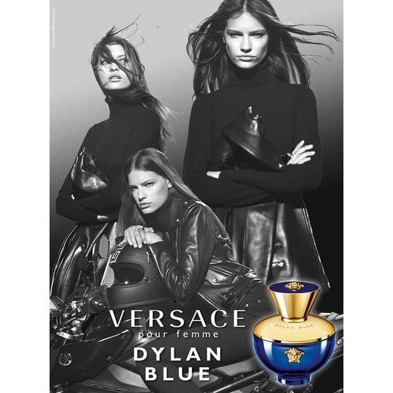 [Combo 100ml 2Pcs] Verssce Dylan Blue Pour Homme EDT Men + Pour Femme Parfum Women