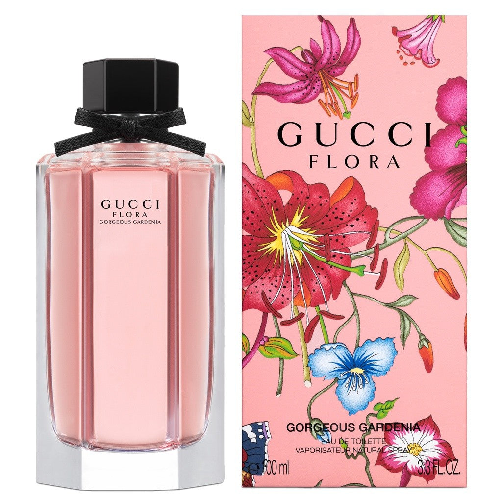Combo 2pcs 100ml (Gcuci Flora Gorgeous Gardenia EDT + Pink Limited Edition) Perfume