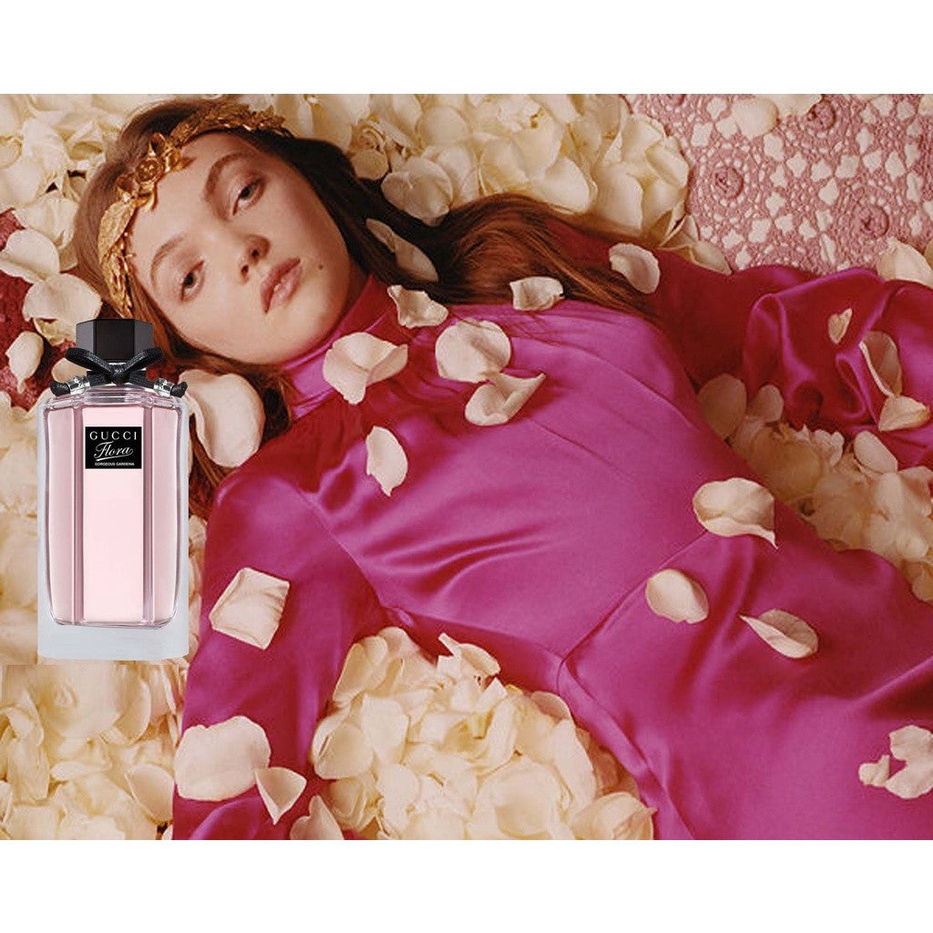 Combo 2pcs 100ml (Gcuci Flora Gorgeous Gardenia EDT + Pink Limited Edition) Perfume