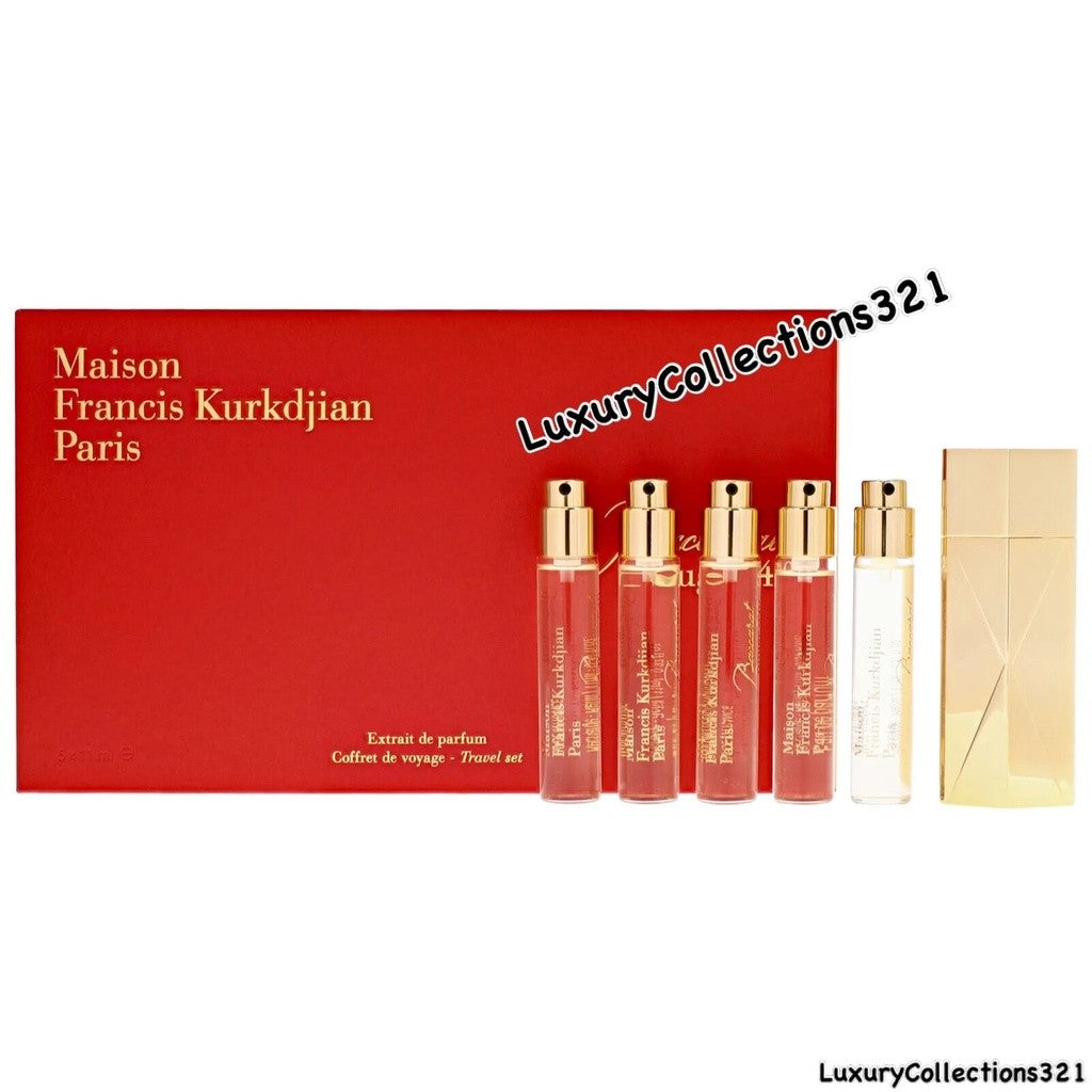 Original Baccarat Rougee 540 Extrait Red Box 5x11ml cute Gift Set