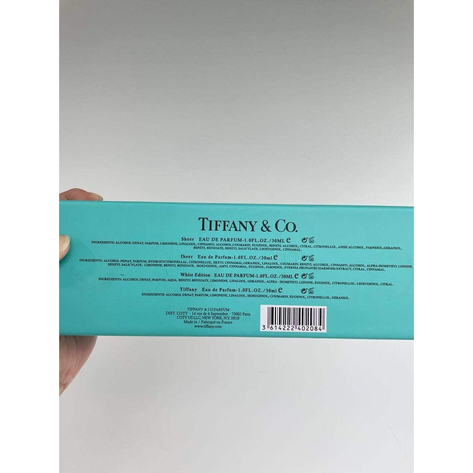 TlFFANY&CO 4IN1 Mini Perfumes 4x30ML WITH SPRAYER SET Women & men [ Perfume Gift Set ]