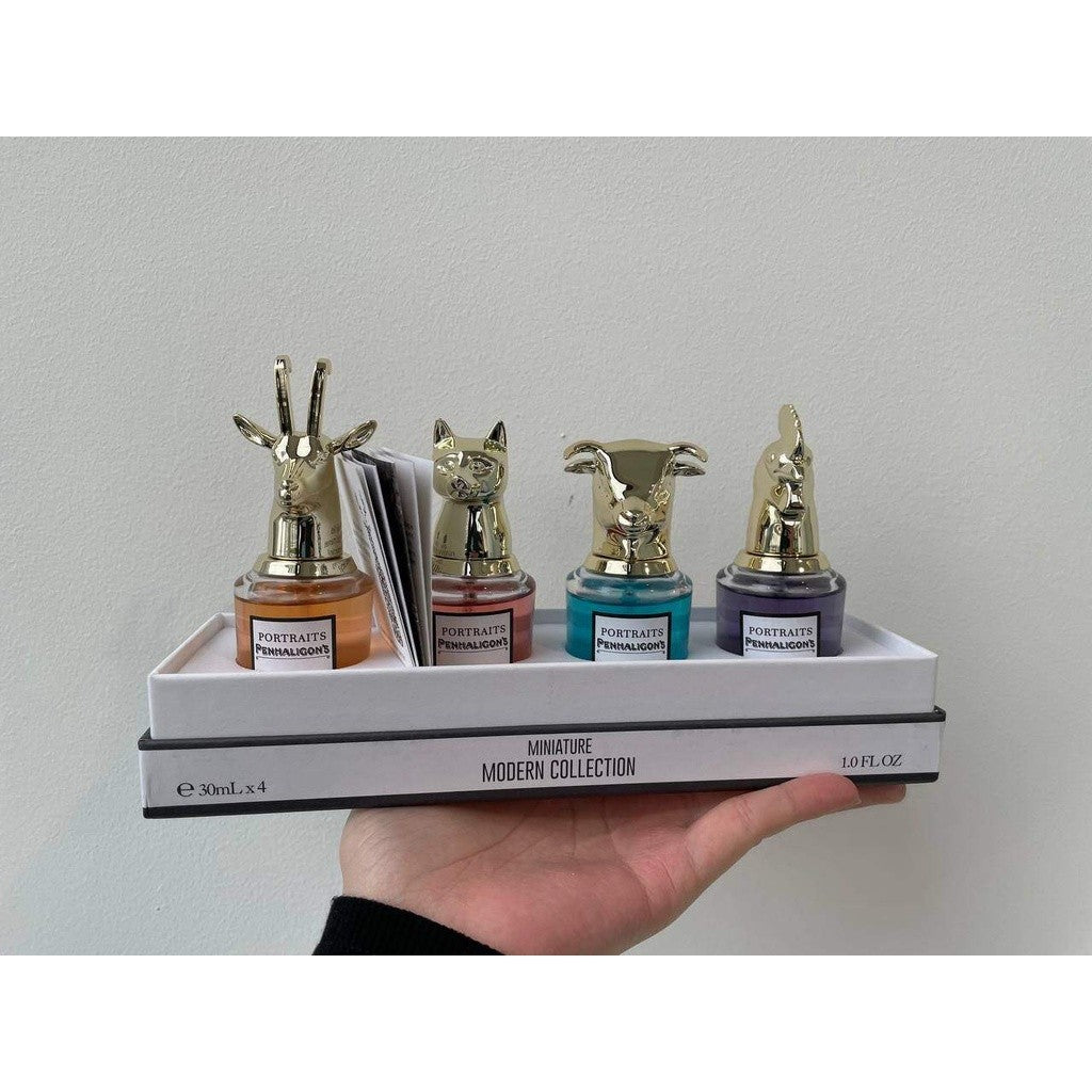 PENHALlG0NS MINIATURE MODERN COLLECTION 4X30ML PERFUME GIFT SET (NEW)